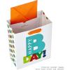 Hallmark 9″ Medium Birthday Gift Bag with Tissue Paper (Blue Happy Birthday)(Bday Bag with Turquoise Tissue)