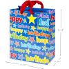 Hallmark 9″ Medium Birthday Gift Bag with Tissue Paper (Blue Happy Birthday)(Happy Birthday)