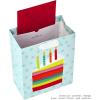 Hallmark 9″ Medium Birthday Gift Bag with Tissue Paper (Blue Happy Birthday)(Medium Cake Slice)