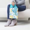 Hallmark 9″ Medium Gift Bag with Tissue Paper (Flowers and Butterflies; Turquoise and Yellow) for Birthdays, Mothers Day, Bridal Showers, Baby Showers and More(Flowers and Butterflies)