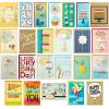 Hallmark All Occasion Handmade Boxed Set of Assorted Greeting Cards with Card Organizer (Pack of 24)—Birthday, Baby, Wedding, Sympathy, Thinking of You, Thank You, Blank