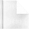 Hallmark All Occasion Reversible Wrapping Paper – Gold & Kraft Stripes, Triangles, Chevron, Polka Dots(Animal Print)