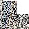 Hallmark All Occasion Reversible Wrapping Paper – Gold & Kraft Stripes, Triangles, Chevron, Polka Dots(Animal Print)