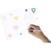 Hallmark Anniversary Card (Hearts with Patterns)(Hearts with Patterns)