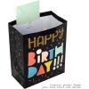 Hallmark Assorted Birthday Gift Bags (8 Bags: 3 Small 6″, 3 Medium 9″, 2 Large 13″) Smiling Sun, Balloons, Cute Flowers and Plants(Let’s Celebrate!)