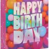 Hallmark Assorted Birthday Gift Bags (8 Bags: 3 Small 6″, 3 Medium 9″, 2 Large 13″) Smiling Sun, Balloons, Cute Flowers and Plants(Smiling Sun  Balloons  Flowers)
