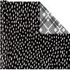 Hallmark Assorted Black and White Gift Bags (8 Bags: 4 Medium 9″, 4 Large 13″) for Weddings, Graduations, Retirements, Valentine’s Day, Halloween(Wrapping Paper)