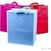 Hallmark Assorted Gift Bags (8 Bags: 3 Small 6″, 3 Medium 9″, 2 Large 13″) Solid Pink, Blue, Green, Yellow, Red(Large Solid Color Gift Bags  Pack of 3)