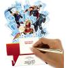 Hallmark Avengers Birthday Card with 3D Stickers and Glasses (Avengers Assemble!) (499RZB7022)(Pop Up  Iron Man  Hulk  Captain America)
