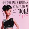 Hallmark Barbie Birthday Card for Girls (Strong, Limitless, Fabulous)