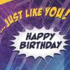 Hallmark Batman Pop Up Birthday Card for Him (Heroic Day) Paper Wonder 3D Card(Batman Magnet)