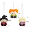 Hallmark Better Together Disney Mickey and Minnie Magnetic Christmas Ornaments, Set of 2(Sanderson Sisters)