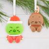 Hallmark Better Together Dr. Seuss’s How The Grinch Stole Christmas! Grinch and Max Magnetic Christmas Ornaments, Set of 2, Gifts for Dr. Seuss Fans