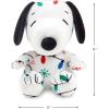 Hallmark Better Together Peanuts Magnetic Plush (Snoopy and Woodstock) 5.25″ Stuffed Toys, Easter Gifts for Kids(Christmas Lights Snoopy)