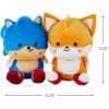 Hallmark Better Together Sega Sonic The Hedgehog Magnetic Plush (Sonic and Tails) 5.25″ Stuffed Toys, Easter Gifts for Kids(Sonic Better Together Plush)