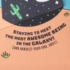 Hallmark Birthday Card for Kids with Light and Sound (Aliens, Here for the Cake)