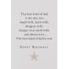 Hallmark Birthday Card to Father (Best Kind of Dad)(Words Pattern)