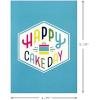 Hallmark Birthday Cards Assortment, 36 Cards with Envelopes (Pastels)(Happy Cake Day)