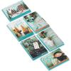 Hallmark Boxed Christmas Card Assortment, ‘Tis the Season (72 Cards and 72 Envelopes) Bottle Brush Trees, Cocoa, Rustic Wreath, Mittens