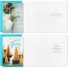 Hallmark Boxed Christmas Card Assortment, ‘Tis the Season (72 Cards and 72 Envelopes) Bottle Brush Trees, Cocoa, Rustic Wreath, Mittens