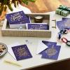 Hallmark Boxed Christmas Cards Assortment, Blue and Gold Holidays (6 Designs, 72 Cards with Envelopes)(Elegant Blue and Gold Holiday Card Assortment)