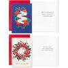 Hallmark Boxed Christmas Cards Assortment, Cardinals and Snowy Barn (40 Cards and Envelopes)(Cozy Christmas)