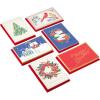 Hallmark Boxed Christmas Cards Assortment, Cardinals and Snowy Barn (40 Cards and Envelopes)(Cozy Christmas)
