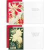 Hallmark Boxed Christmas Cards Assortment, Gold Foil Classic (6 Designs, 36 Cards with Envelopes)(Holiday Classic Gold Foil Card Assortment)