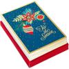Hallmark Boxed Christmas Cards Assortment, Peace Hope Joy (48 Cards with Envelopes) (1XPX5176)(Festive Foil)