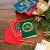 Hallmark Boxed Christmas Cards Assortment, Peace Hope Joy (48 Cards with Envelopes) (1XPX5176)(Festive Foil)