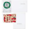 Hallmark Boxed Christmas Cards Assortment, Rustic Holidays (6 Designs, 24 Cards with Envelopes)(Rustic)