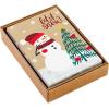 Hallmark Boxed Christmas Cards Assortment, Rustic Holidays (6 Designs, 24 Cards with Envelopes)(Rustic)
