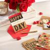 Hallmark Boxed Christmas Cards Assortment, Rustic Kraft (6 Designs, 36 Cards with Envelopes)(Valentine Gold Foil Kraft Card Assortment)