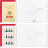 Hallmark Boxed Christmas Cards Assortment, Vintage Holidays (6 Designs, 36 Cards with Envelopes)(Cute Holiday Illustrations Card Assortment)