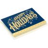 Hallmark Boxed Christmas Cards, Season to be Grateful (16 Cards and 17 Envelopes)(Blue and Gold)