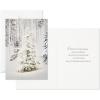 Hallmark Boxed Christmas Cards, Snowy Glowy Tree (16 Cards and Envelopes)(Snowy)
