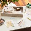 Hallmark Boxed Religious Christmas Cards Assortment, Christmas Blessings (6 Designs, 24 Cards with Envelopes)(White and Gold Religious Holiday Assortment)