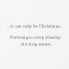 Hallmark Boxed Religious Christmas Cards, Gold Foil Star (40 Cards and 40 Envelopes) Holy Season Blessings