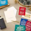 Hallmark Bulk Boxed Christmas Card Assortment, Elegant Jewel-Tone Floral Assortment (72 Cards and Envelopes)(Lettering Holiday Card Assortment)