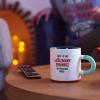 Hallmark Channel Christmas Coffee Mug (“This is My Hallmark Channel Watching Mug”) 17 oz., Red Truck, Mint Green Handle, Christmas Gifts(Coffee Mug)