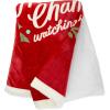 Hallmark Channel Popcorn Bowl (Merry Movie Watching) Red and Green Holly, Housewarming Present(Oversized Blanket)