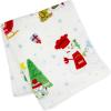 Hallmark Channel Popcorn Bowl (Merry Movie Watching) Red and Green Holly, Housewarming Present(Snow Memories)
