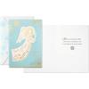 Hallmark Christmas Boxed Card Assortment, Snowman and Christmas Tree (40 Cards with Envelopes and Gold Seals)(Dove and Angel)