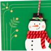 Hallmark Christmas Card (Wonderful You)(Favorite Time of Year  Removable Snowman Ornament)