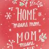 Hallmark Christmas Card for Mom (Merry and Bright)(Home Means Mom)