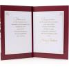 Hallmark Christmas Card for Mom and Dad (Red Foil Tree)(Snowy Houses)