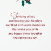 Hallmark Christmas Card for Mom and Dad (Red Foil Tree)(To Both  Cardinals)