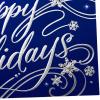 Hallmark Christmas Cards Boxed with Envelopes, Happy Holidays (40 Blue Holiday Cards)(40ct Blue Happy Holidays Cards)