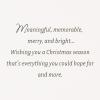 Hallmark Christmas Cards Boxed with Envelopes, Happy Holidays (40 Blue Holiday Cards)(Photographic Wreath Cards)