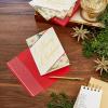 Hallmark Christmas Cards (Red Merry Christmas, 16 Cards and 17 Envelopes)(Christmas White Poinsettia Cards)